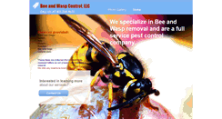 Desktop Screenshot of beeandwaspcontrolutah.com